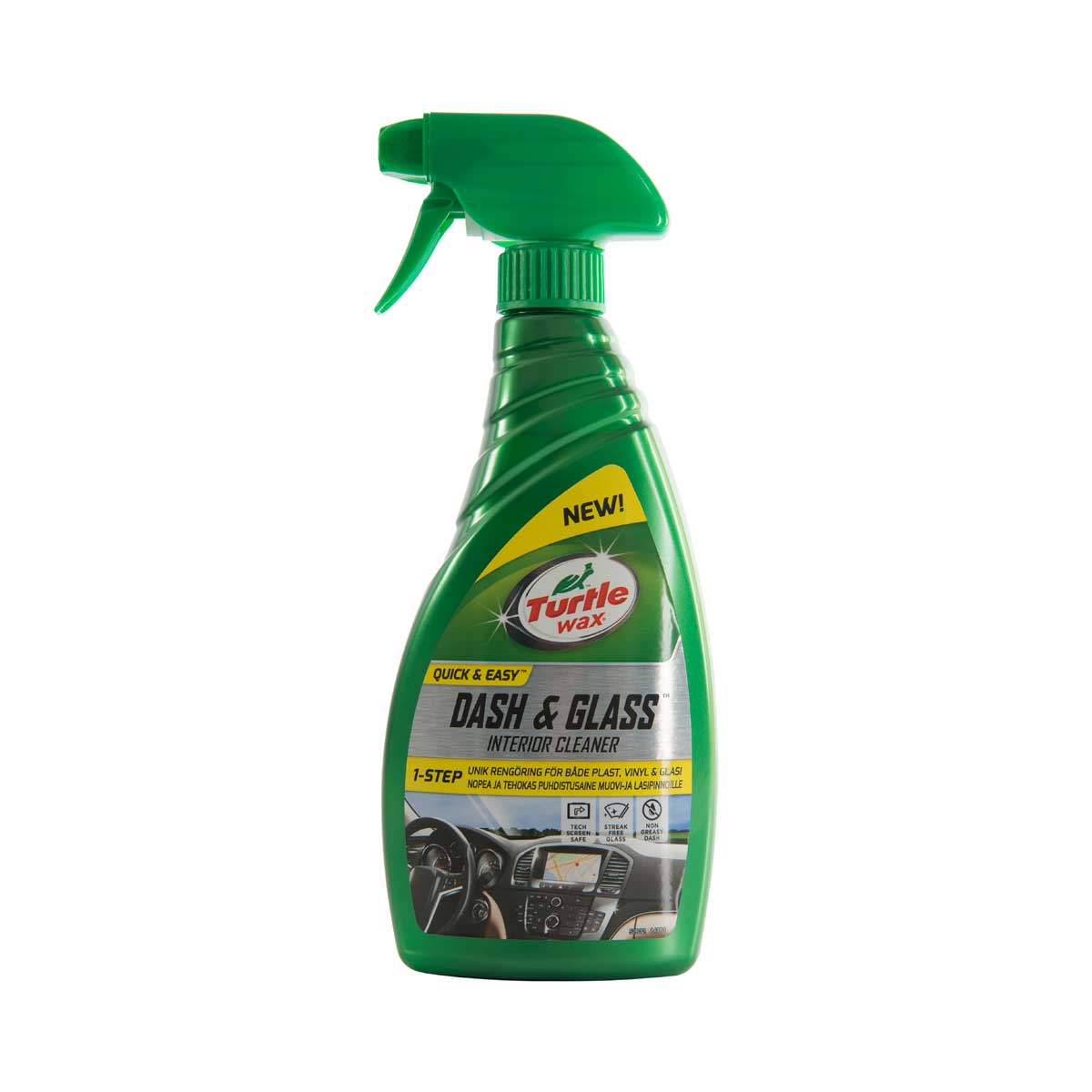 Interiörrengöring Turtle Wax Dash & Glass Cleaner, 500 ml AUTODUDE.SE